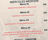 Pizzeria Victoria menu