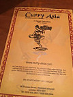 Curry Asia menu