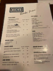 Nicks Thai And Japanese menu