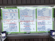 Wayside Snack menu