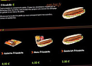 Unik Kebab Vieux Lille menu