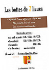 Les Bottes De 7 Lieues menu