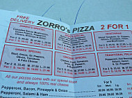 Zorro's Pizza outside