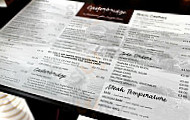 Casterbridge Grill menu
