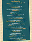 La Taverne Royale menu