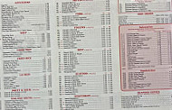 New China menu