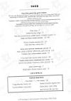 Hampton Wine Co. menu