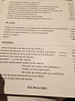 La Fondue De Tell menu