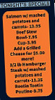 Mapleton Lunch Incorporated menu