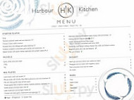 Harbour Kitchen menu
