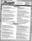 Frank's Pub menu