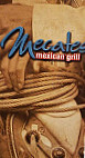 Mecates Mexican menu