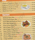 New Hong Kong menu