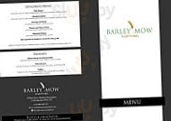 Barley Mow menu