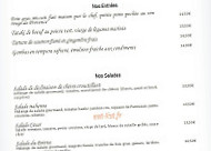 Le pointu menu