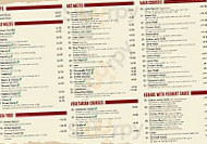 Lydia menu