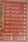 Saint Cosme Kebab menu