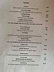 1712 Tavern menu