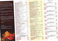 The India Royal menu