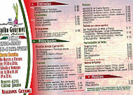 Bulbo Gourmet menu