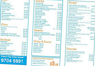 Flakey Jakes Casey Central menu