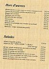 Le Sourire de Saigon menu