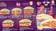 Delim' S Burger menu