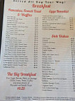 Peabody Diner menu