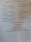 Peabody Diner menu