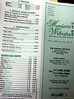Mandarin Wilbraham menu