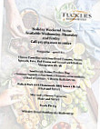 Tucker's Restaurant menu