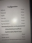 Frituur De Zweep menu