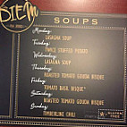 Cafe Diem menu