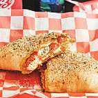 Eddies Calzones food