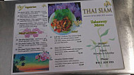 Thai Siam Woodburn menu