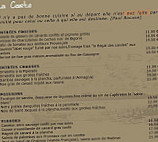 Les Roseaux menu