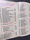 Golden Dragon menu