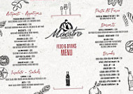 Maestro Sourdough Pizza menu