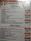 Recanto Da Itália menu