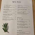 Serafina menu