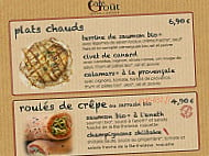 Côté Goût menu