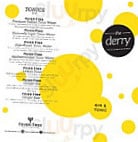 The Derry menu