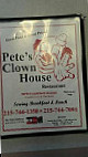 Petes Clown House inside
