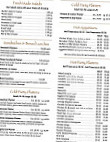 Antonia's Deli, Italian Cuisine menu