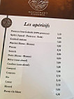 Casa Ingrao menu