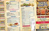 Middleboro Pizza Pirate menu