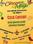 Casa Cancun menu