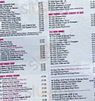 Laura's Chinese menu