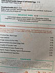 KuPP Paddington menu