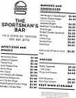 Sportmans menu